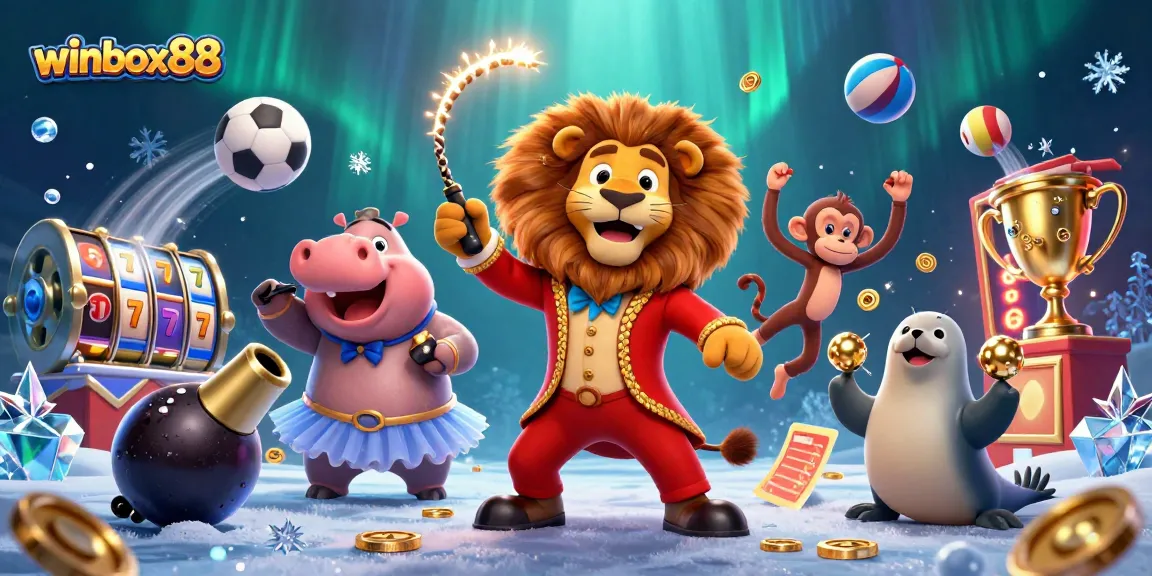 Engage in thrilling gaming excitement with winbox88 featuring fun characters & casino action.