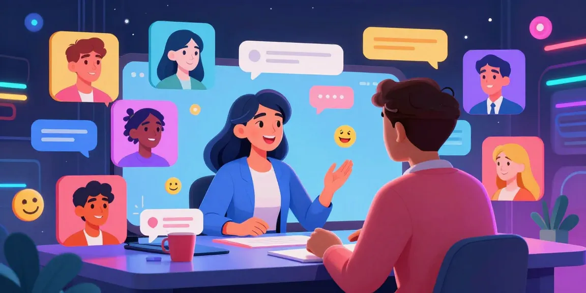 Engaging virtual chat scene with character AI NSFW avatars creating a dynamic interaction.