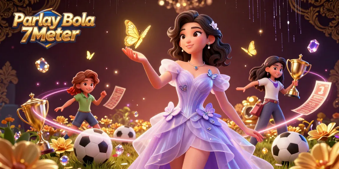 Experience Parlay Bola 7Meter betting strategies with stunning visuals of sports elements and a captivating design.