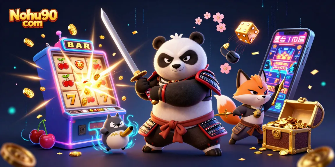 Experience jackpot thrills at Nohu90 com with energetic characters and vibrant casino action.