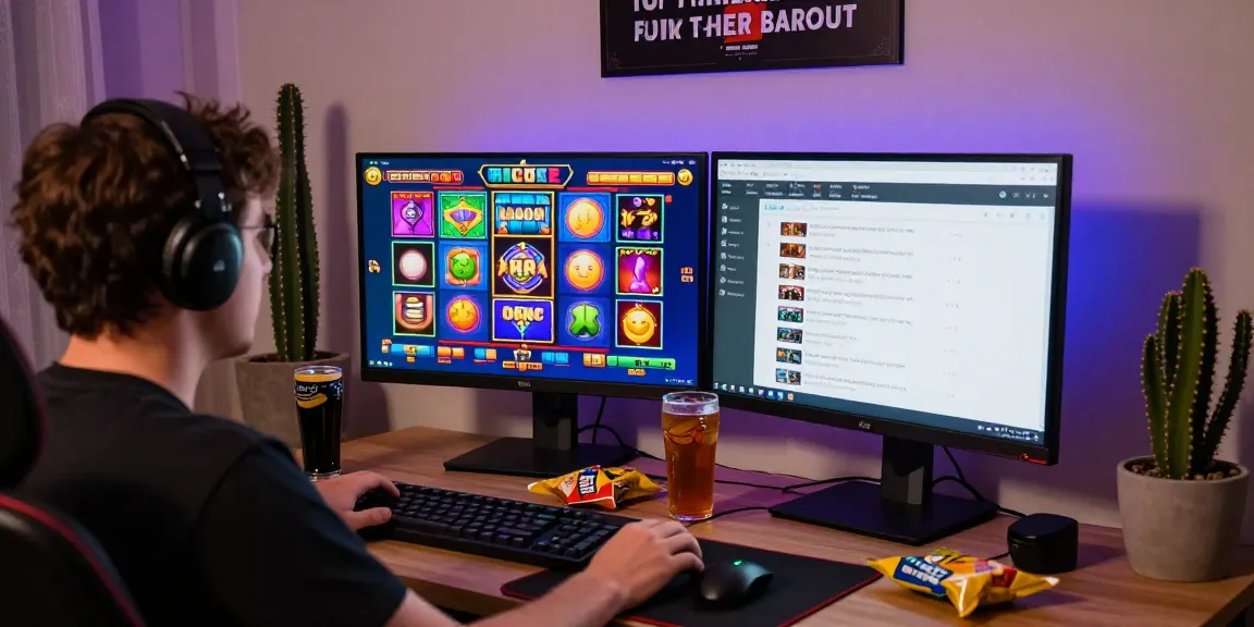 Playbook88 link showcasing an engaging online gaming setup with dynamic slot interfaces and colorful graphics.