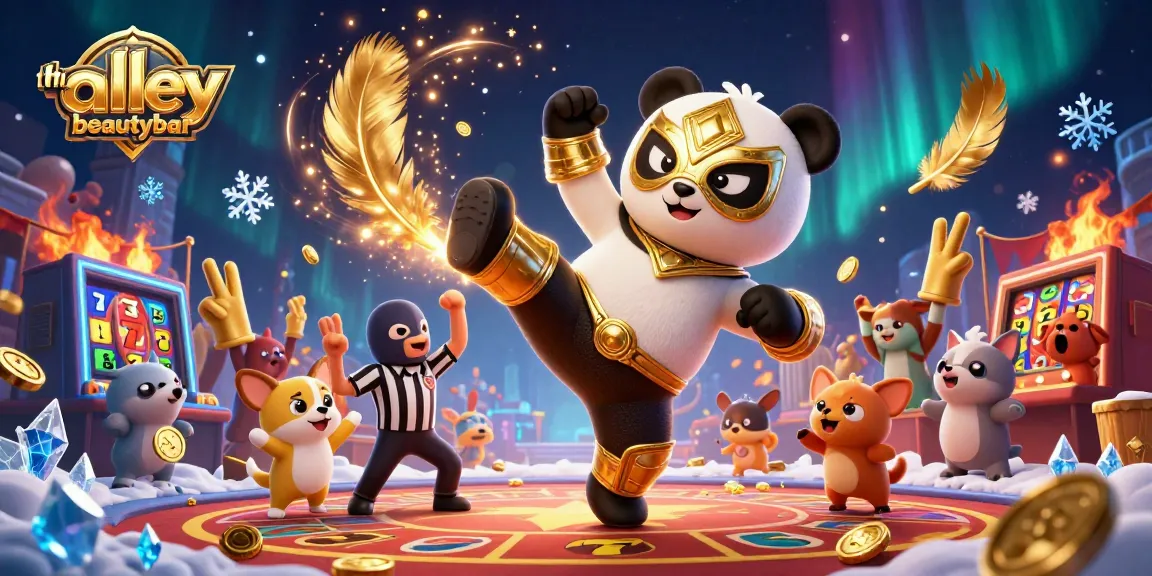 Watch thealleybeautybar create winning moments with a dynamic casino atmosphere and lively animal characters.