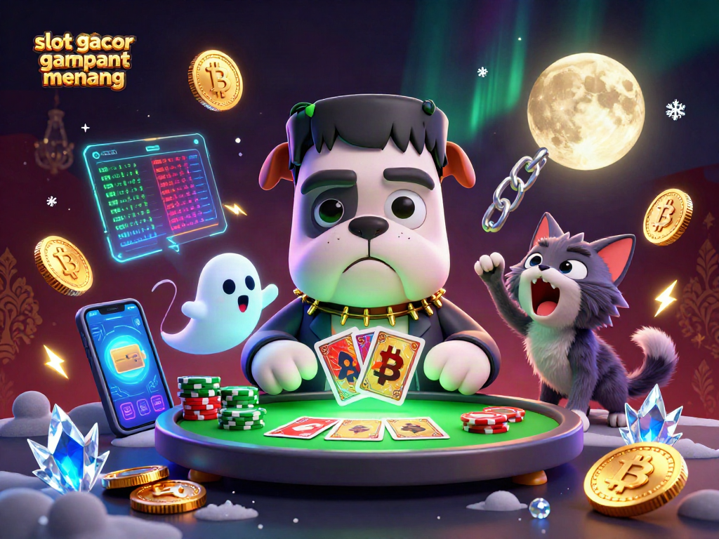 Engage with slot gacor gampang menang strategies while enjoying a vibrant casino scene filled with thrilling characters.