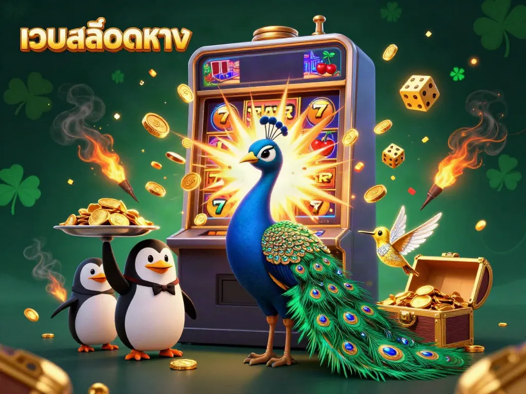 เล่นเกมสล็อตออนไลน์ที่เว็บสล็อตตรงด้วยภาพมาสคอตเป็นนกอินทรีย์สุดหรู