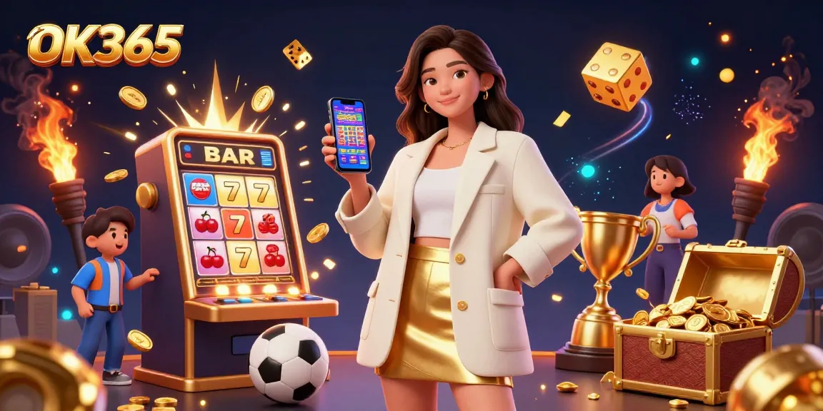 Experience thrilling wins at OK365 while enjoying vibrant casino games and sports betting.