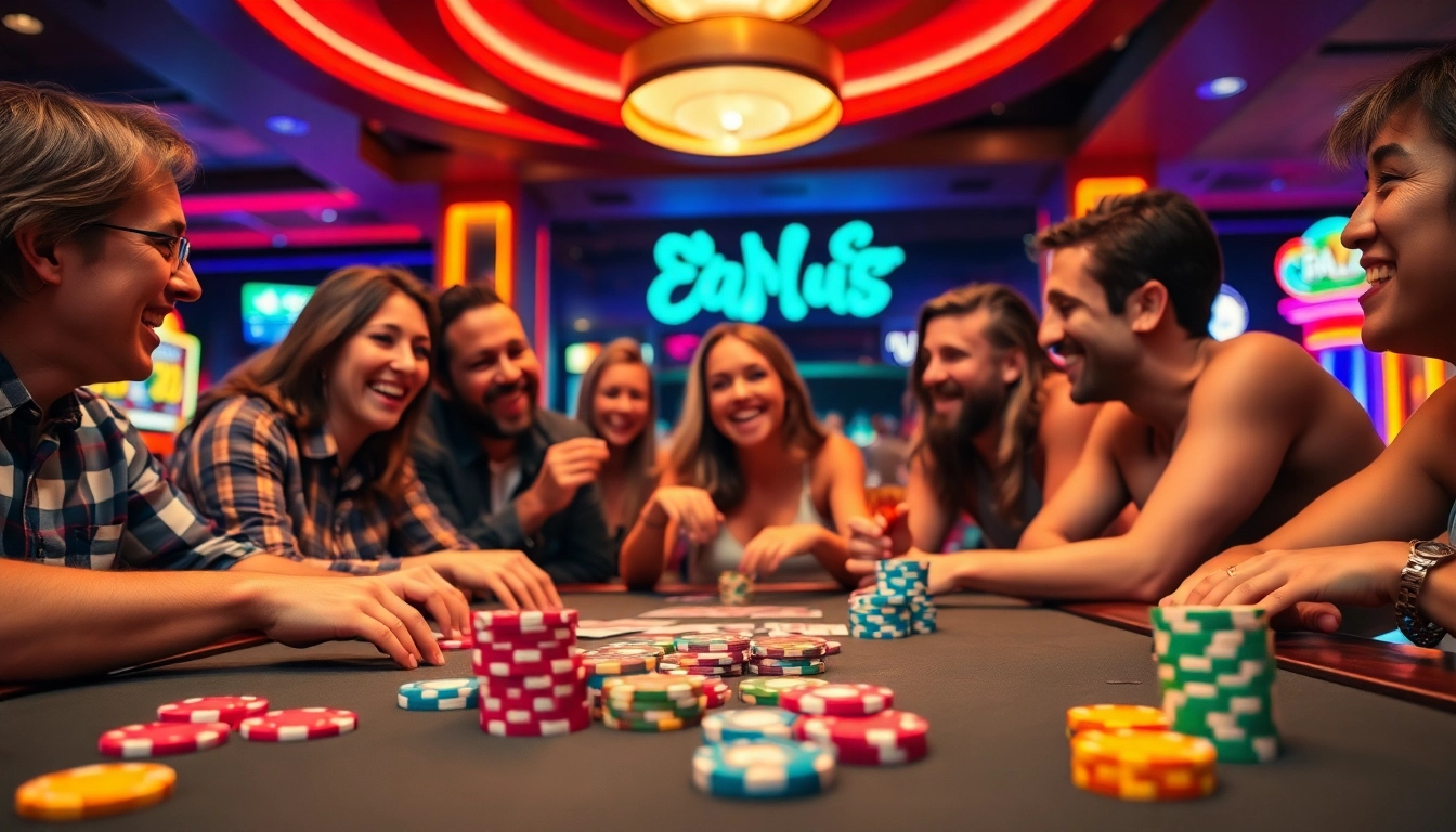 Mainkan permainan di https://kuy4d.jimdofree.com/ dengan suasana kasino yang penuh semangat.