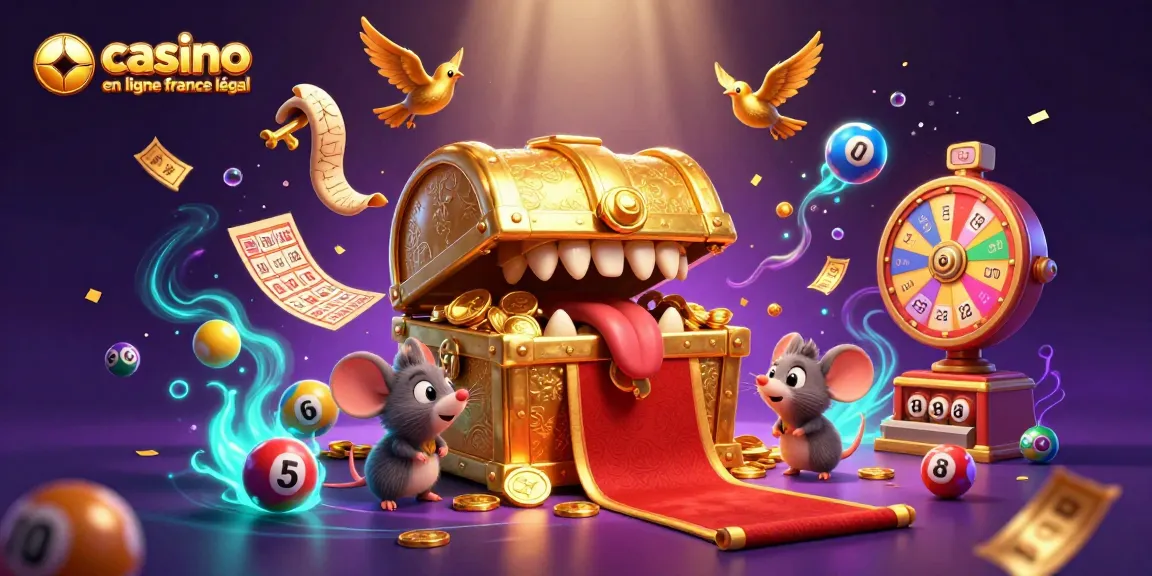 Gagnez avec le casino en ligne France légal dans une scène animée riche en éléments de jeu.