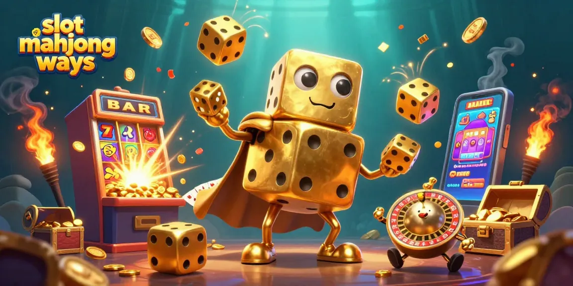 Engage with slot mahjong ways gameplay, featuring dynamic golden dice and jackpot excitement.